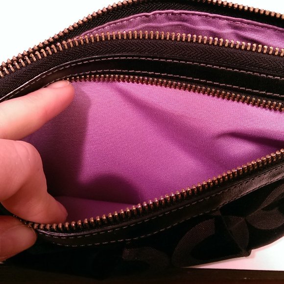 Coach Madison Op Art F0873-12950 Hobo Demi Bag - Picture 8 of 16